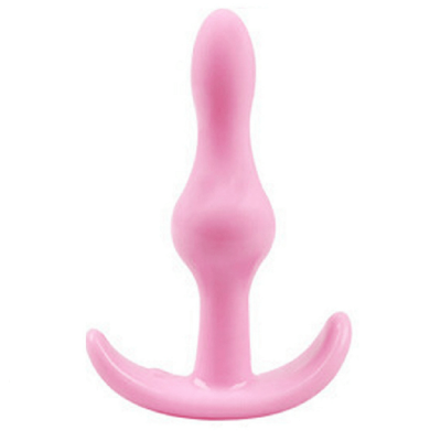 Soft Rubber Anal Plug For Men & Women Multimodels Available (Happy Sailor - Pink)