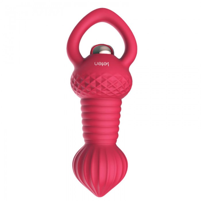 HK LETEN Prague Love The Dazzling Red Anal Butt Plug Vibrator HK LETEN Prague Love The Dazzling Red Anal Butt Plug Vibrator