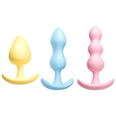 MizzZee - Jelly Anal Butt Plug (Full Set 3 Pieces) MizzZee - Jelly Anal Butt Plug (Full Set 3 Pieces)