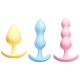 MizzZee - Jelly Anal Butt Plug (Full Set 3 Pieces)