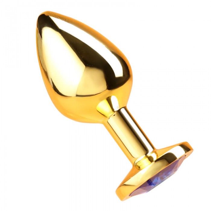 MizzZee - Gold Plated Diamond Anal Butt Plug (Medium Size) MizzZee - Gold Plated Diamond Anal Butt Plug (Medium Size)
