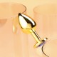 MizzZee - Gold Plated Diamond Anal Butt Plug (Medium Size) MizzZee - Gold Plated Diamond Anal Butt Plug (Medium Size)