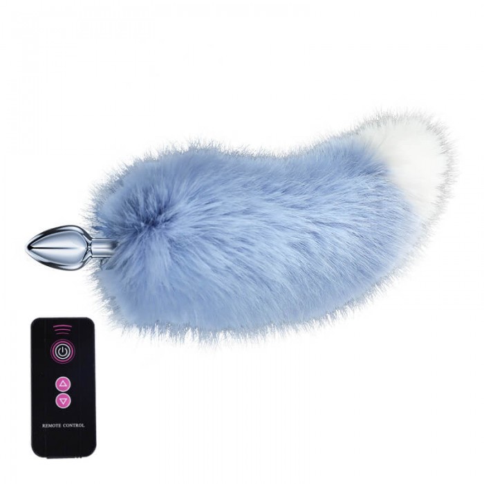 MizzZee - Scarlet Night Swinging Fox Tail Plug (Chargeable - Blue) MizzZee - Scarlet Night Swinging Fox Tail Plug (Chargeable - Blue)