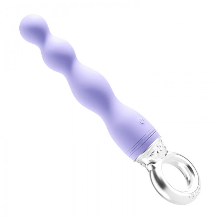 MizzZee - Ring Pulling Anal Beads (Chargeable - Purple) MizzZee - Ring Pulling Anal Beads (Chargeable - Purple)