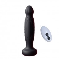 MizzZee - Anal Wriggling Butt Plug (Wireless Remote - Chargeable)