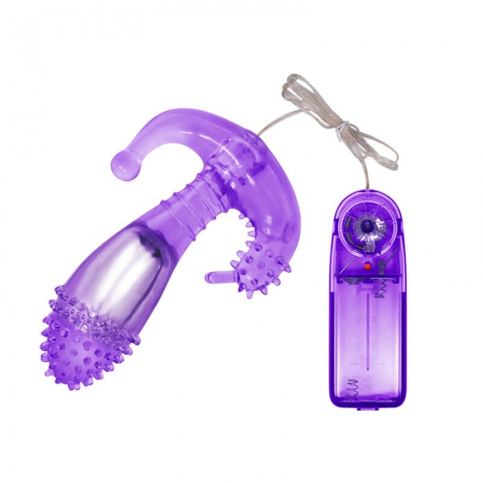 Unisex 3 Spot Stimulating Anal Plug Vibrating 