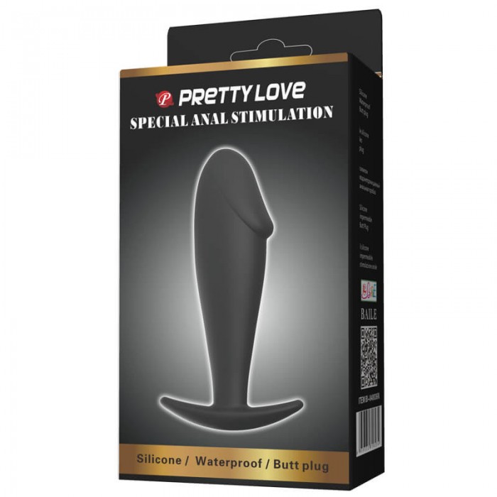 PRETTY LOVE - Dildo Anal Butt Plug (Black) PRETTY LOVE - Dildo Anal Butt Plug (Black)