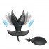 Pretty Love - Manson Inflate Anal Vibration Massager (Chargeable - Black)