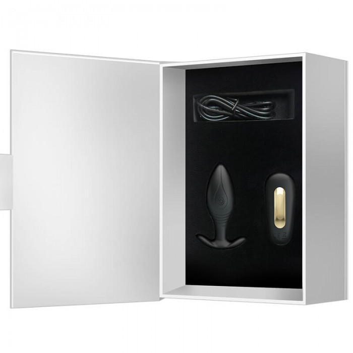 PRETTY LOVE - Royal Pleasure Wireless Remote Anal Plug (Black) PRETTY LOVE - Royal Pleasure Wireless Remote Anal Plug (Black)