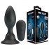 MR PLAY - Remote-Controlled Vibrating Anal Plug lll (Chargeable - Black)