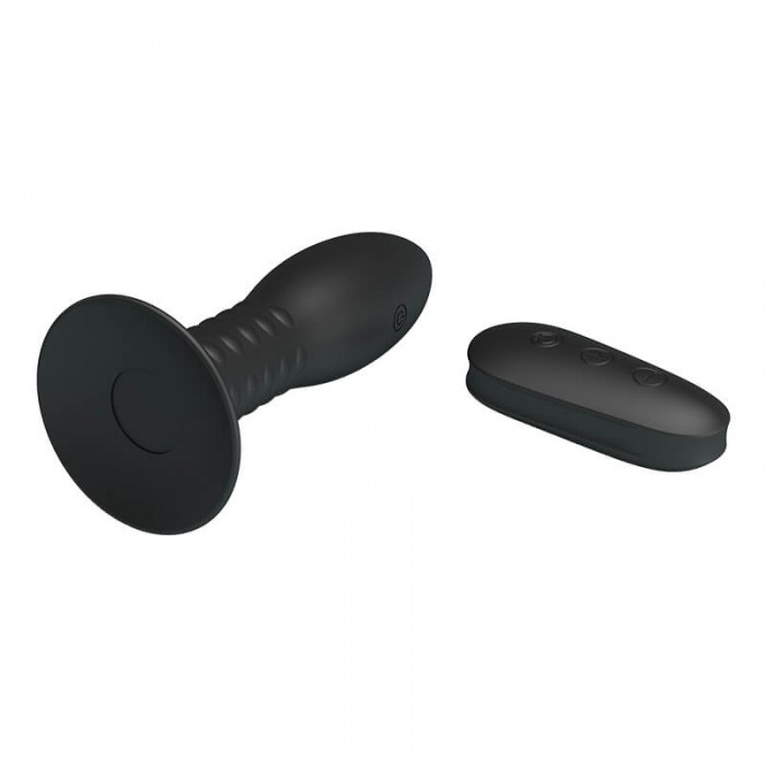 MR PLAY - Remote-Controlled Rotation Beads Anal Plug (Chargeable - Black) MR PLAY - Remote-Controlled Rotation Beads Anal Plug (Chargeable - Black)