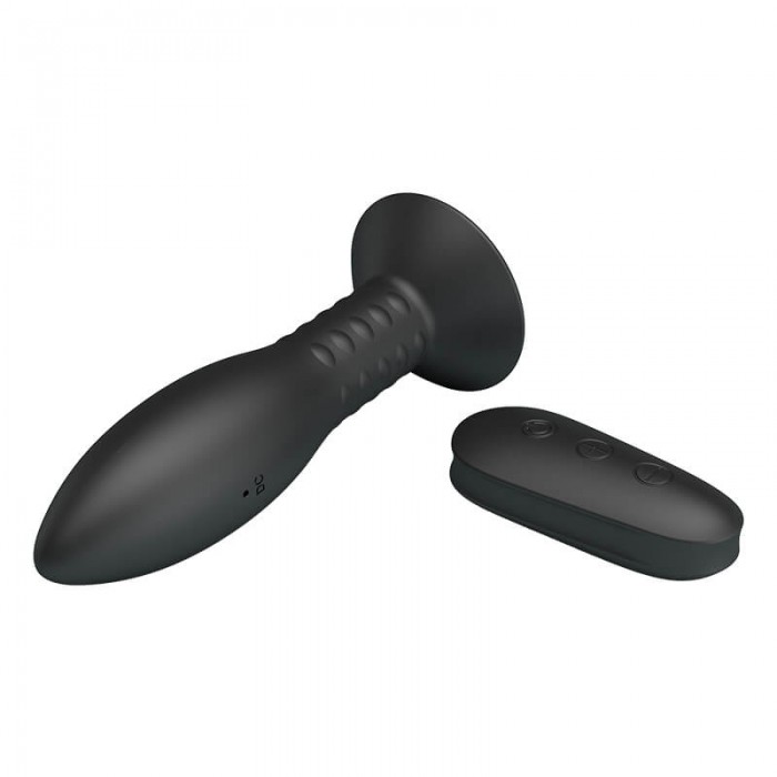 MR PLAY - Remote-Controlled Rotation Beads Anal Plug (Chargeable - Black) MR PLAY - Remote-Controlled Rotation Beads Anal Plug (Chargeable - Black)