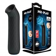MR PLAY - Anal Sucking Plug (Chargeable - Black) MR PLAY - Anal Sucking Plug (Chargeable - Black)