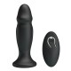MR PLAY - Remote-Controlled Vibrating Anal Plug ll (Chargeable - Black) MR PLAY - Remote-Controlled Vibrating Anal Plug ll (Chargeable - Black)