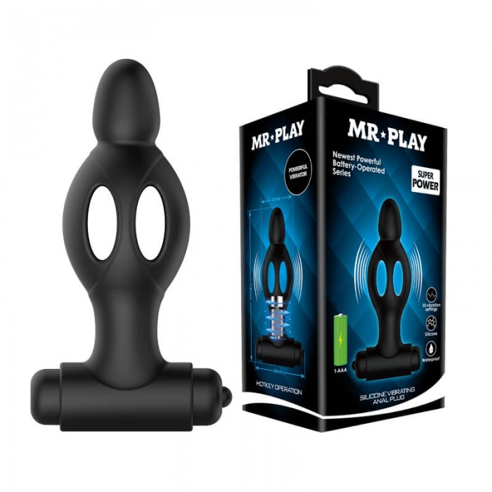 MR PLAY - Anal Servant (Battery - Black) MR PLAY - Anal Servant (Battery - Black)