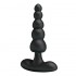 Pretty Love - Corban Vibrating Anal Bead Massager (Chargeable - Black)