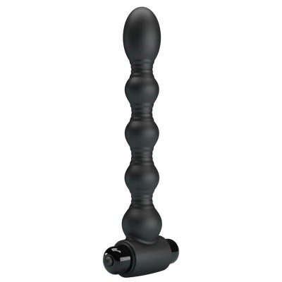MR PLAY - LinEn Vibrating Anal Plug (Battery - Black) MR PLAY - LinEn Vibrating Anal Plug (Battery - Black)