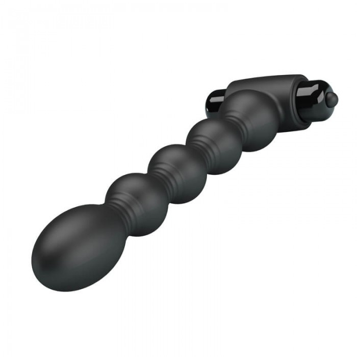 MR PLAY - LinEn Vibrating Anal Plug (Battery - Black) MR PLAY - LinEn Vibrating Anal Plug (Battery - Black)