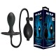 MR PLAY - Inflatable Anal Plug (Black) MR PLAY - Inflatable Anal Plug (Black)