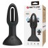 Pretty Love - Hubert Twisting Anal Plug (Chargeable - Black)