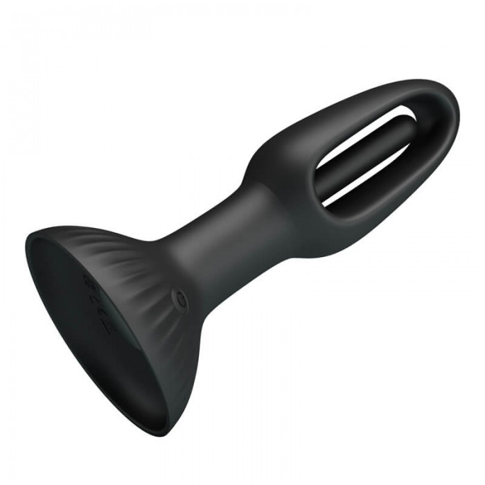 Pretty Love - Hubert Twisting Anal Plug (Chargeable - Black) Pretty Love - Hubert Twisting Anal Plug (Chargeable - Black)