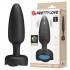 Pretty Love - Tarion RGB Light Thrusting Vibrating Anal Plug (Chargeable - Black)