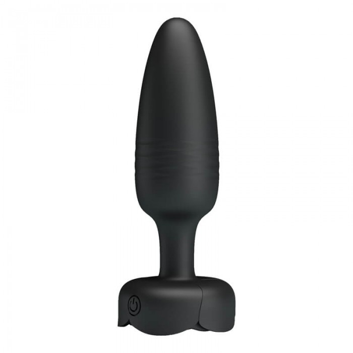 Pretty Love - Tarion RGB Light Thrusting Vibrating Anal Plug (Chargeable - Black) Pretty Love - Tarion RGB Light Thrusting Vibrating Anal Plug (Chargeable - Black)