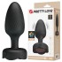 Pretty Love - Varian RGB Light Vibrating Anal Plug (Chargeable - Black)