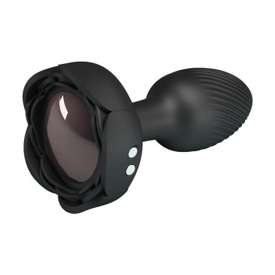 Pretty Love - Olman RGB Light Vibrating Anal Plug (Chargeable - Black) Pretty Love - Olman RGB Light Vibrating Anal Plug (Chargeable - Black)