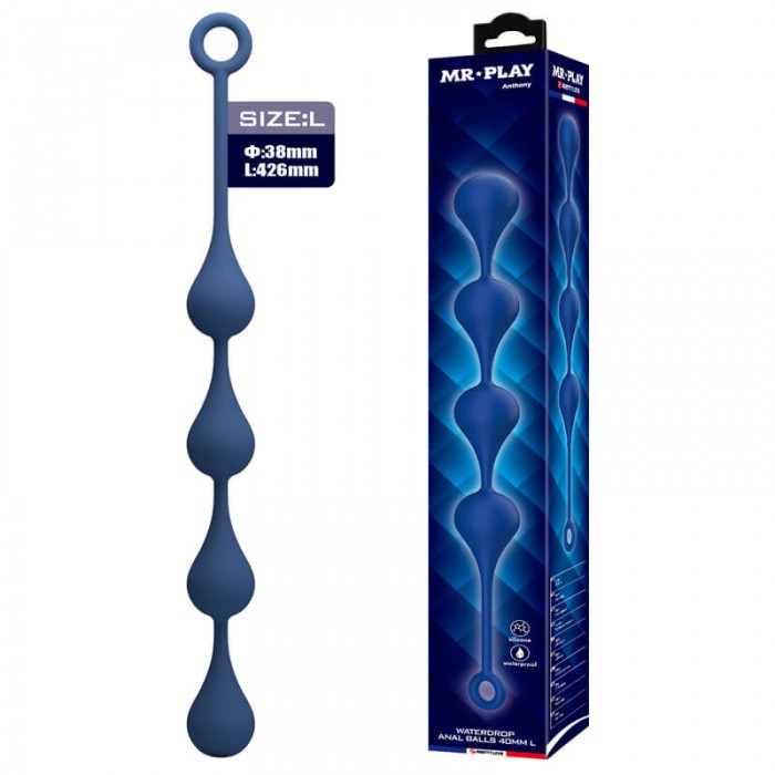 MR PLAY - Anthony Anal Balls (38mm) MR PLAY - Anthony Anal Balls (38mm)