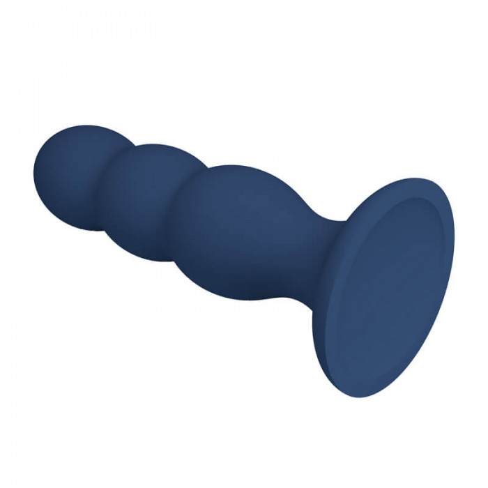 MR PLAY - 3 Metal Balls Silicone Anal Plug (L Size) MR PLAY - 3 Metal Balls Silicone Anal Plug (L Size)