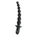 Pretty Love - RIGDON Anal Bead Massager (Chargeable - Black)