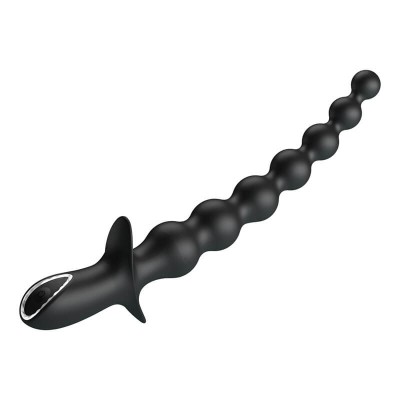 Pretty Love - RIGDON Anal Bead Massager (Chargeable - Black) Pretty Love - RIGDON Anal Bead Massager (Chargeable - Black)
