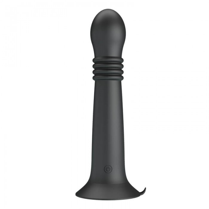 PRETTY LOVE - Stellan Thursting Rotating Bead Massager (Chargeable - Black) PRETTY LOVE - Stellan Thursting Rotating Bead Massager (Chargeable - Black)