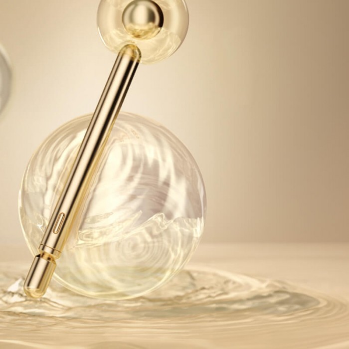 MizzZee - Pleasure Anal Vibrating Wand (Chargeable - Champagne Gold) MizzZee - Pleasure Anal Vibrating Wand (Chargeable - Champagne Gold)