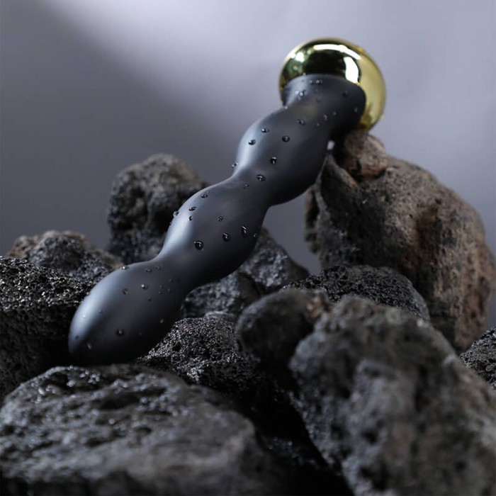 MizzZee - Electric Shock Anal Plug Vibrator (Chargeable - Black) MizzZee - Electric Shock Anal Plug Vibrator (Chargeable - Black)