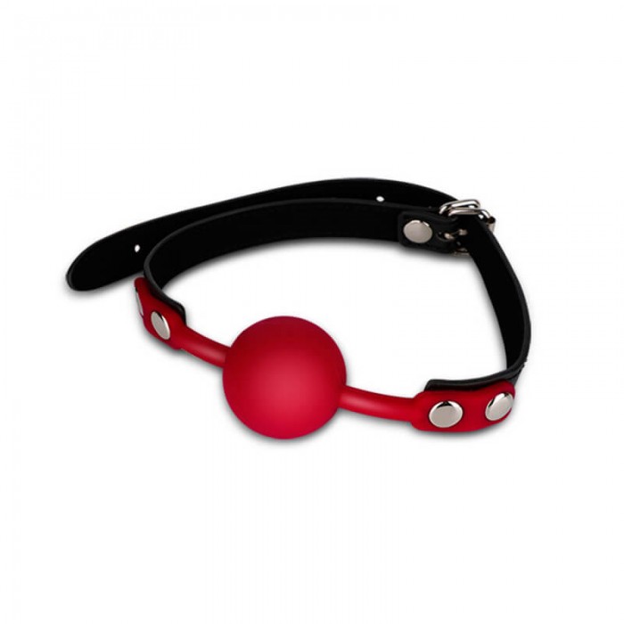 Mizzzee Silicone Rubber SM Mouth Gag (Red)