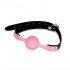 Mizzzee Silicone Rubber SM Mouth Gag (Pink)
