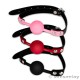 Mizzzee Silicone Rubber SM Mouth Gag (Pink) Mizzzee Silicone Rubber SM Mouth Gag (Pink)