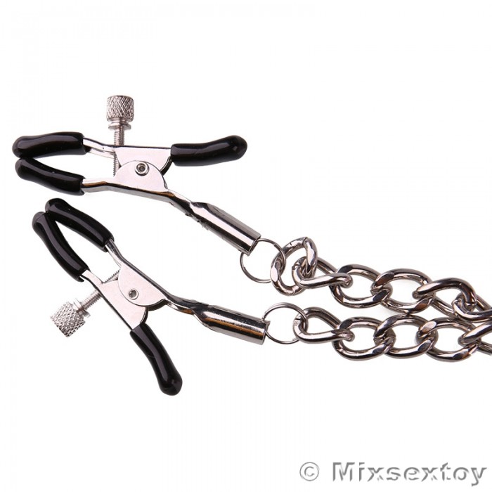 MIZZZEE Pink Neck Collar & Nipple Clamp MIZZZEE Pink Neck Collar & Nipple Clamp