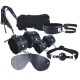 MizzZee - Bondage SM Restraint Set (7 Pieces Set - Black Leather) MizzZee - Bondage SM Restraint Set (7 Pieces Set - Black Leather)