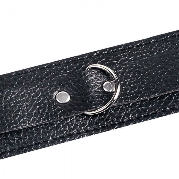 MizzZee - Bondage SM Restraint Set (7 Pieces Set - Black Leather) MizzZee - Bondage SM Restraint Set (7 Pieces Set - Black Leather)