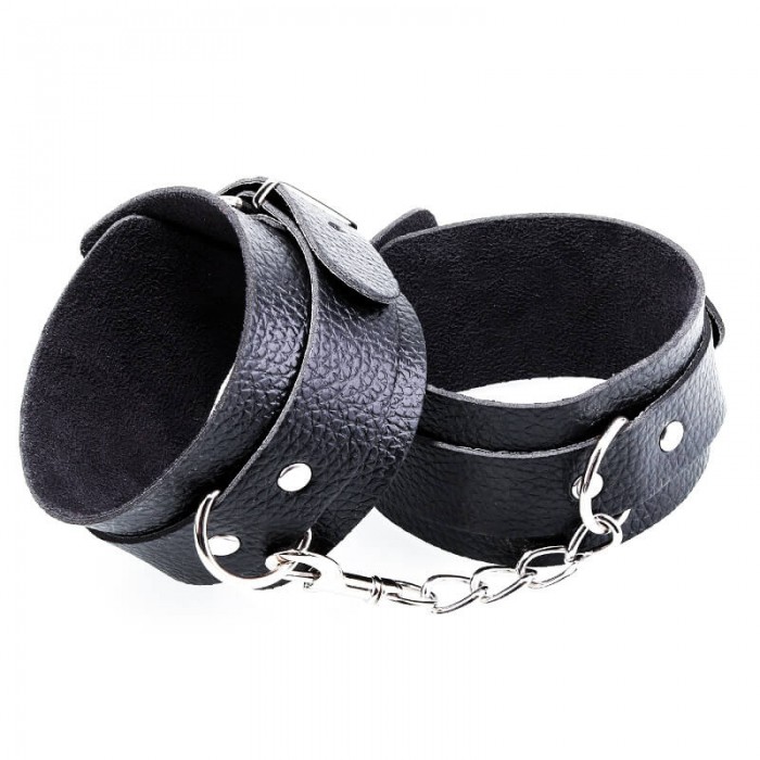 MizzZee - Bondage SM Restraint Set (7 Pieces Set - Black Leather) MizzZee - Bondage SM Restraint Set (7 Pieces Set - Black Leather)
