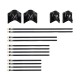 MizzZee - K9 Crawling Protective Gear Straps SM MizzZee - K9 Crawling Protective Gear Straps SM