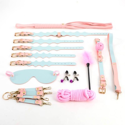 MizzZee - WhisperBond Deluxe Bondage Restraint Kit (11 Pieces Set)