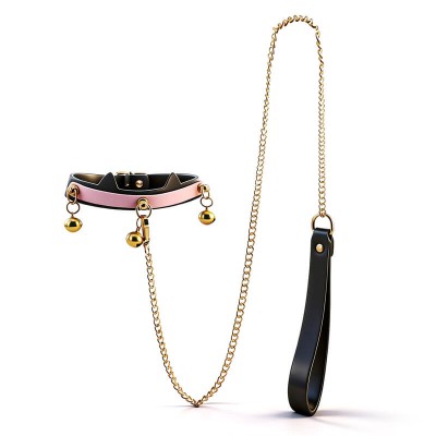 MizzZee - Cat Ear Collar With Leash SM