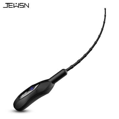 JEUSN - Pull Bead Horse Eye Stick Urethral Sound Vibrator (Chargeable - Black) JEUSN - Pull Bead Horse Eye Stick Urethral Sound Vibrator (Chargeable - Black)