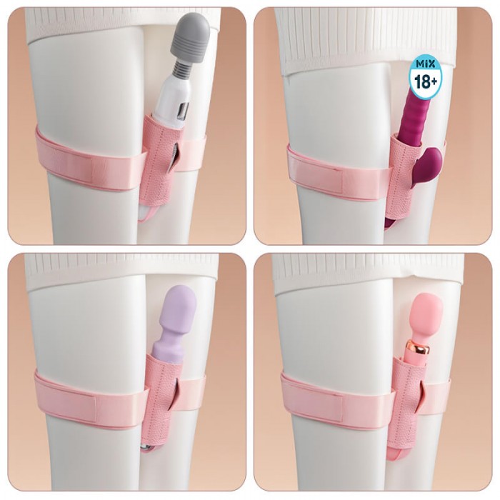 ROSELEX - Vibrator/AV Wand Straps (Not Included Vibrator) ROSELEX - Vibrator/AV Wand Straps (Not Included Vibrator)