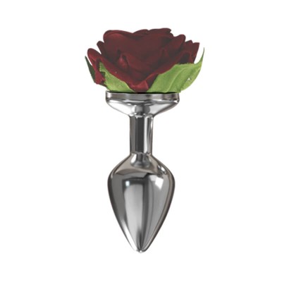 MizzZee - Flower Anal Butt Plug (Red)