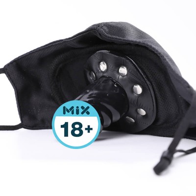 MizzZee - Mask With Dildo Gag SM Toy MizzZee - Mask With Dildo Gag SM Toy